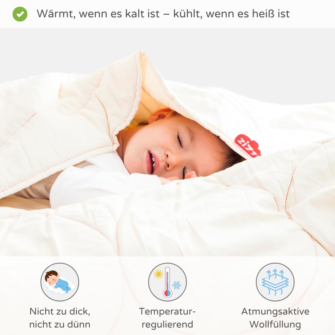 Kinderbettdecke Babydecke Winter 4 Jahreszeiten Kinderdecke 100x135
