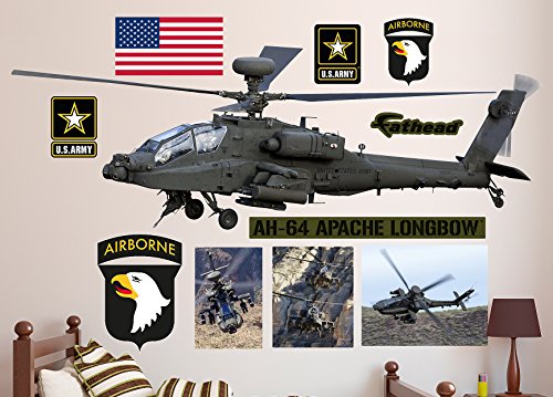 FATHEAD AH-64 Apache Longbow Helicopter Real Decals