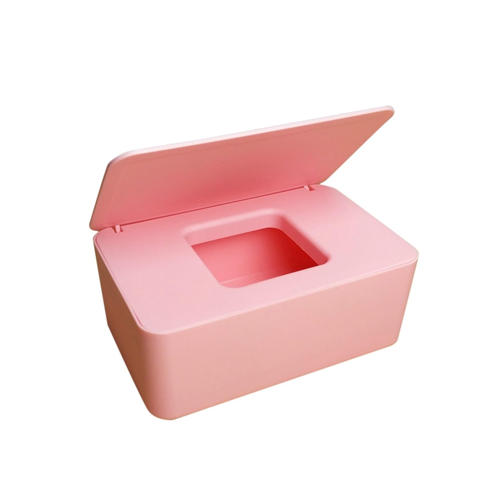 Tissue Holder Plastic Tissue Box Holder Paper Storage Towel Dispenser Home Organizer Décor Box(Pink)