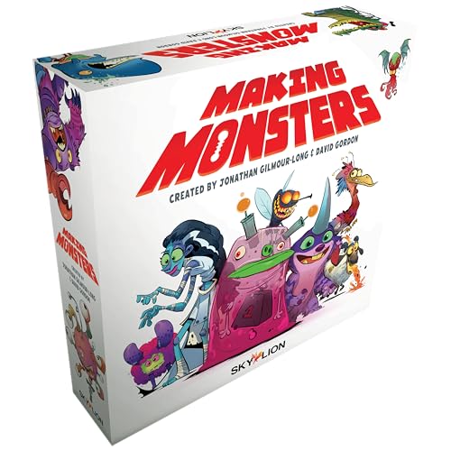 SKY LION Making Monsters Board Game – Funny Family Strategy
