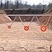 Nova Shock AR500 Steel Targets Combo, Metal Gong Silhouette Targets for Shooting Range Outdoor - 1/2