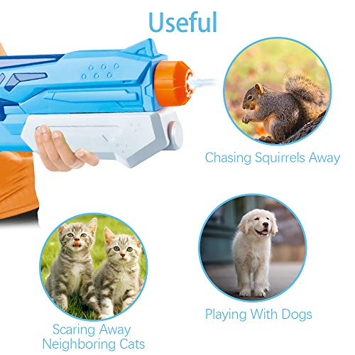 Yidarton Water Gun for Kids Adults 2 Pack Squirt Guns Super Water Soaker Blasters Long Range 600CC Water Toy for Boys Summer Swimming Pool Beach Sand Water Fighting Toy (2Pack)