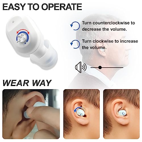 PUKEGM hearing aids Rechargeable noise reduction, noise-free in-ear digital hearing aid,Portable nano charging case 3 PUKEGM hearing aids Rechargeable noise reduction, noise-free in-ear digital hearing aid,Portable nano charging case - Image 4