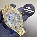 Imagen de ICEDIAMOND CZ Reloj de Pulsera de Cuarzo con Encanto de Diamante