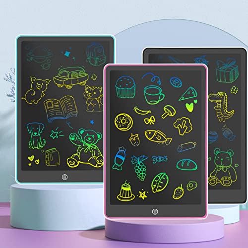 Lcd Drawing Tablet For Kids, Super Large 16-Inch Hd Lcd Kids Drawing Pad Color Step-By-Step Change, Writing Tablet Kids Enlightenment Toys, Glow Pad For Toys For 2 Year Old Boy (Black)