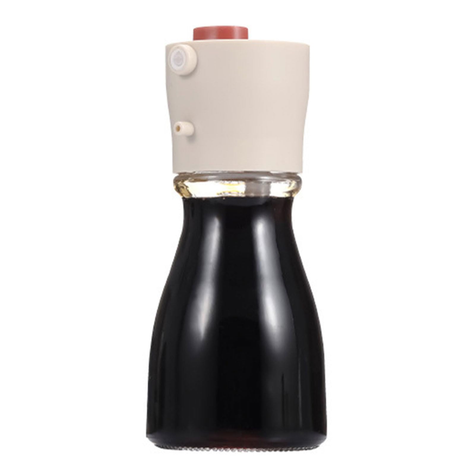 YWLUUOO Multipurpose 2 in 1 Glass Oil Dispenser with Accurate Pour Measurement Pourer and Elegant Kitchens Storage Design Leak Proof Oil Sprays and Bottle