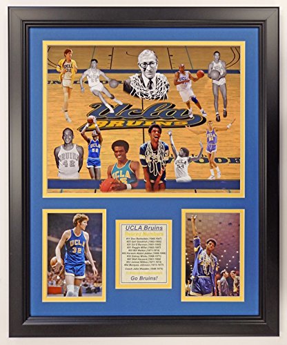 Legends Never Die NCAA UCLA Bruins Basketball Greats Double Matted Photo Frame, 18" x 22"