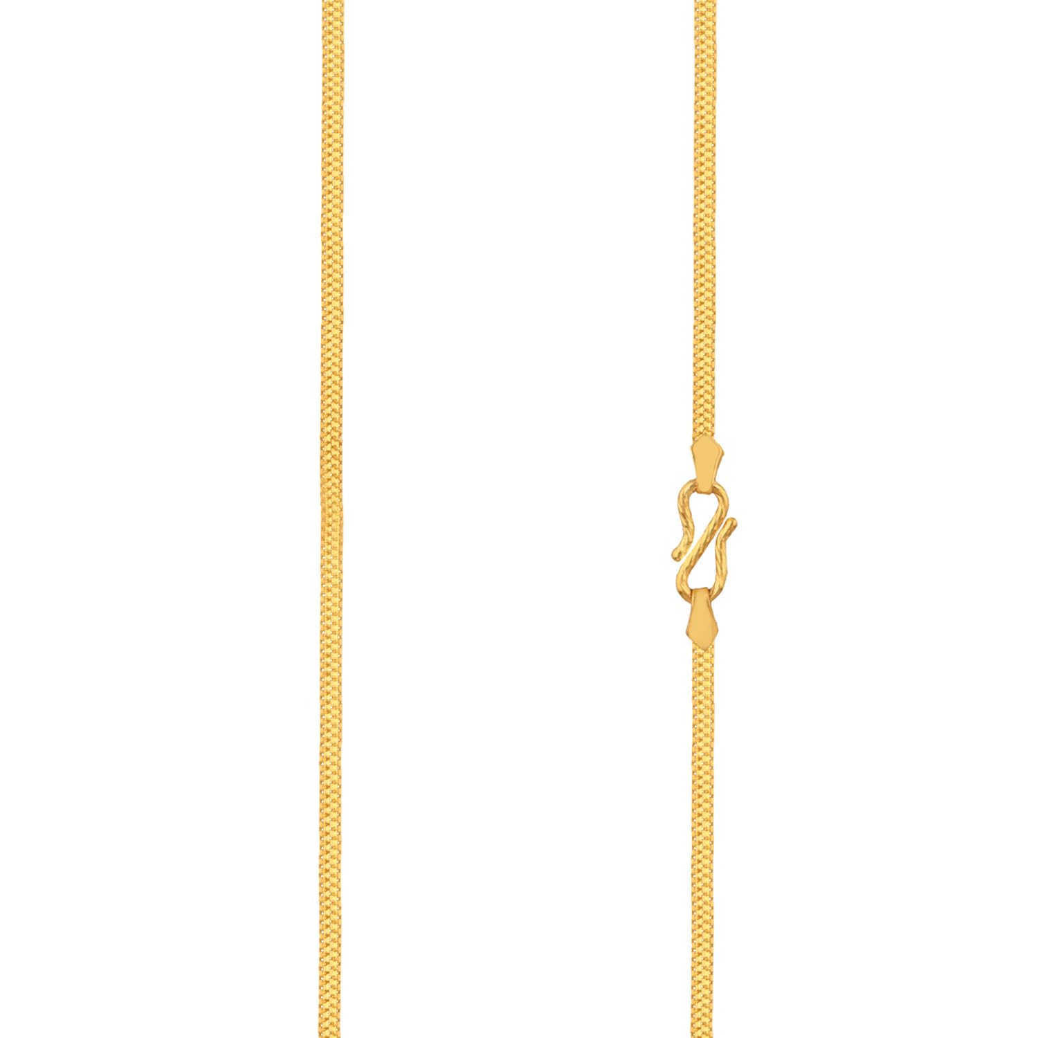 Malabar Gold & Diamonds22k Gold Chain for Women & Girls | 22kt (916) BIS Hallmark Pure Gold Chain for Birthday, Anniversary, Diwali & Festive Gift