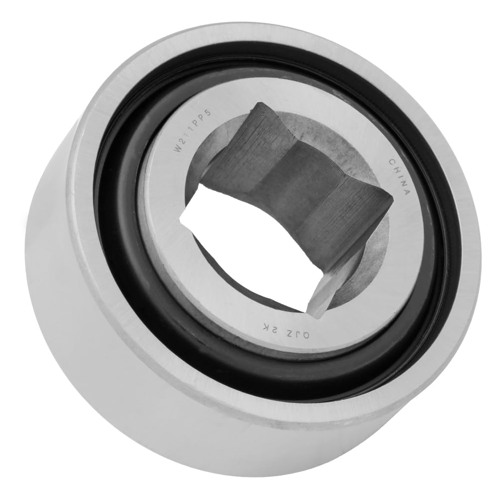 W211PP5, 6AS11-1-1/2V1 - Disc Harrow Agricultural Bearing - Square Bore: 1.5" - Flat Outer Diameter: 4" (101.6 mm) - Inner Ring Width: 1.75" (44.45 mm) - Outer Ring Width: 1.438" (36.525 mm)