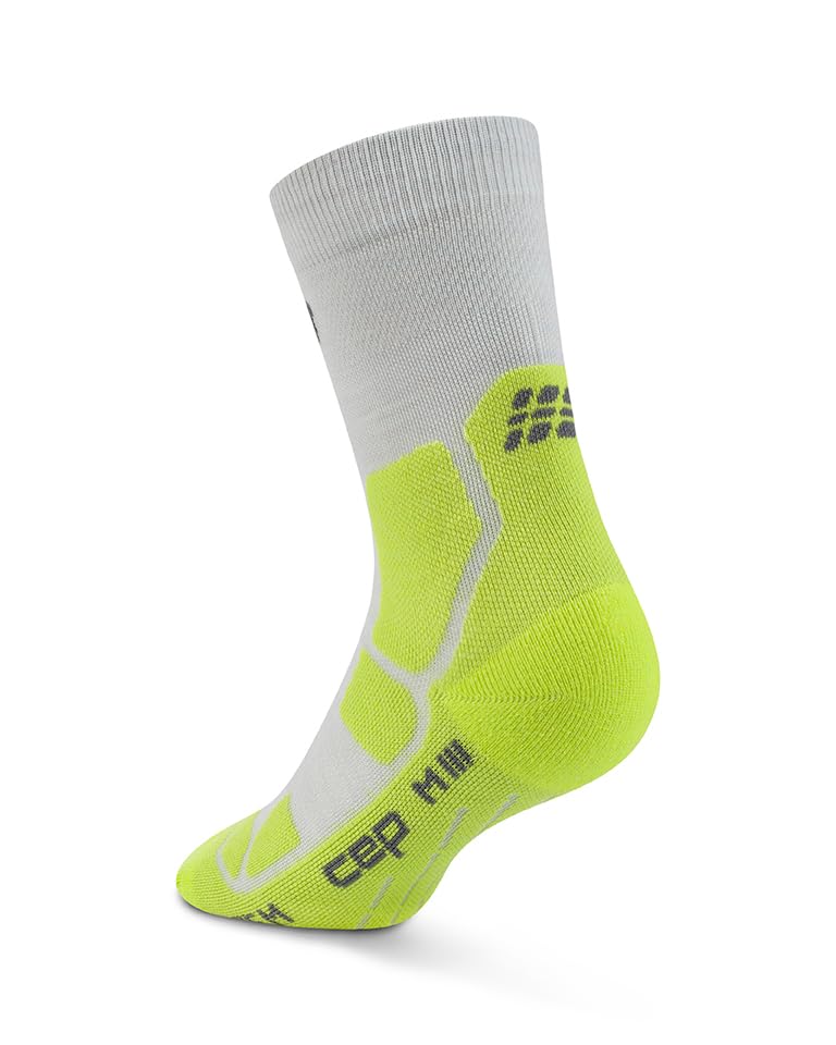 CEP MID CUSHION MID CUT WANDERSOCKEN HERREN – gepolsterte Wander Socken für Komfort & Dämpfung beim Trekking – atmungsaktive Gepolsterte Socken für Outdoor, Hiking & lange Touren
