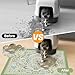 Glittme Cat Litter Mat with Non-Slip Bottom Litter Box Mat 24