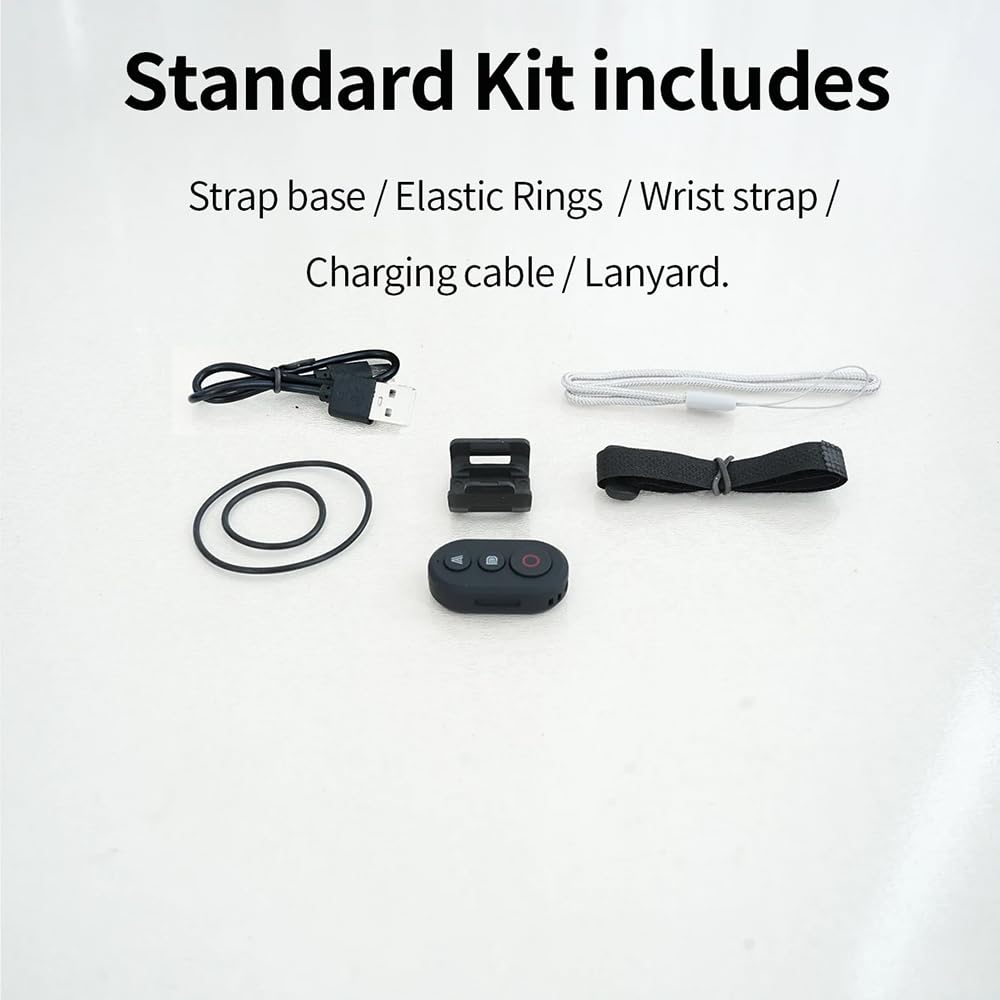 Mando a distancia Bluetooth compatible con Insta360 X5/X4/X3/X2, GO 3/GO 3S, Ace Pro/Pro 2, para GoPro 8/9/10/11/12/13, controlador de obturador inalámbrico para cámaras de acción
