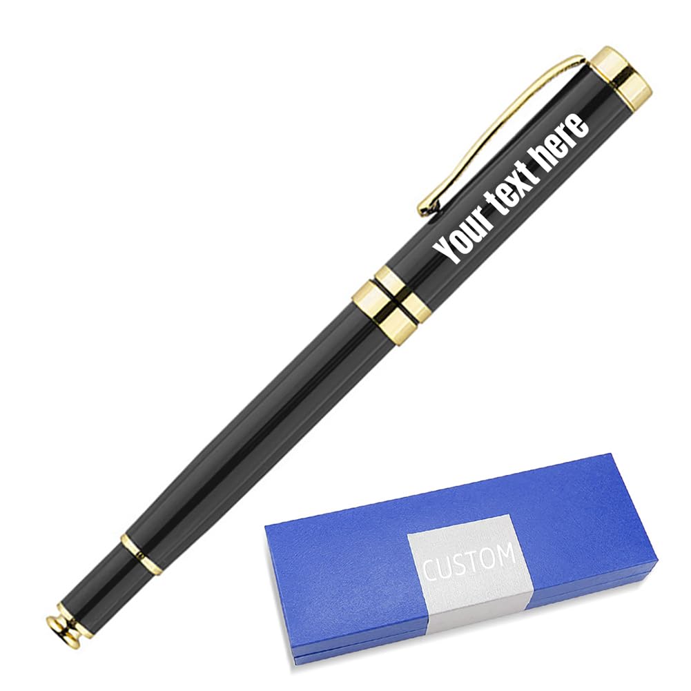 BAIYI HOPE Personalized Ballpoint Pens Best Ball Pen Gift Set for Men & Women Professional Executive Office Nice BallPens Ballpoint Black Refill