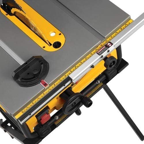 DEWALT 10-Inch Portable Table Saw with Stand (DWE7480XA)