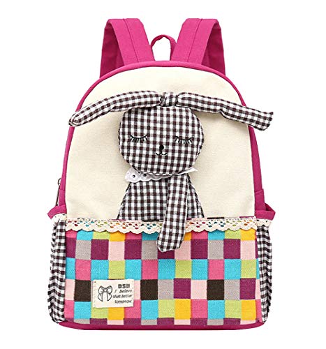 Panegy: Mochila Infantil de Dibujos de Conejito en 3D para Guardería Bolsa