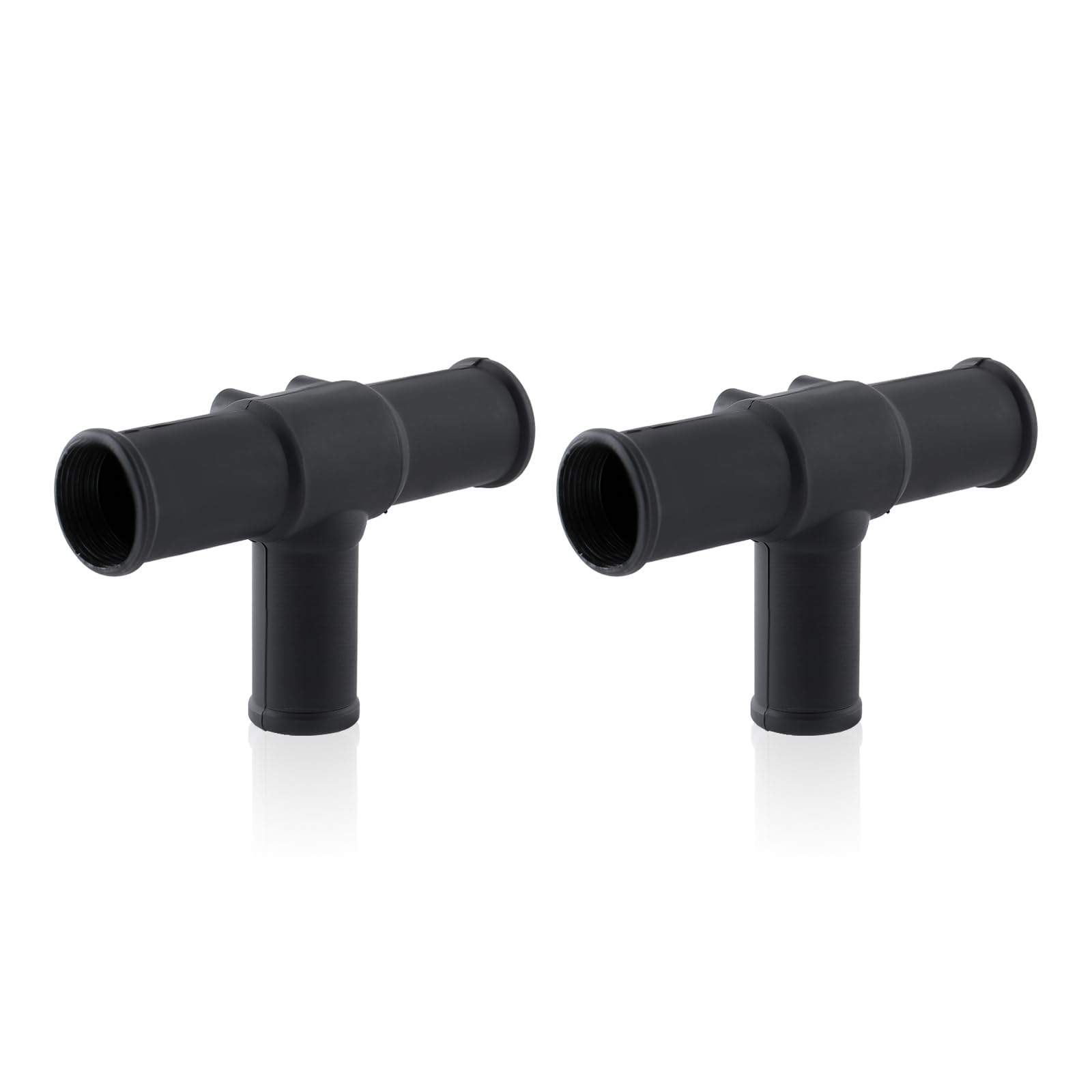2PCS Heater Hose Tee Connector T Pipe 87248-60460 for Toyota Land Cruiser 1992-2007 Sequoia 2001-2007 Sienna 2004-2007