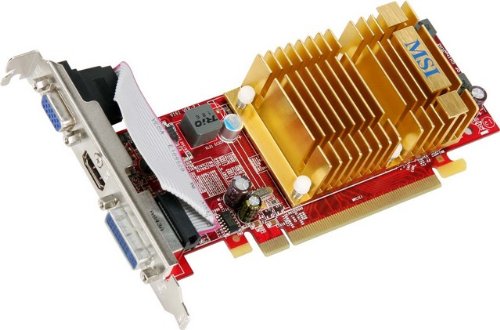 Msi Radeon Hd 4350 512 Mb Ddr2 Pci-Express 2.0 Graphics Card Md512H #TOP3