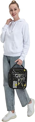 Miniatura 7 de PANKOOCLUB Murder Drones - Lonchera duradera de gran capacidad, reutilizable, adecuada para trabajo, viajes, picnic