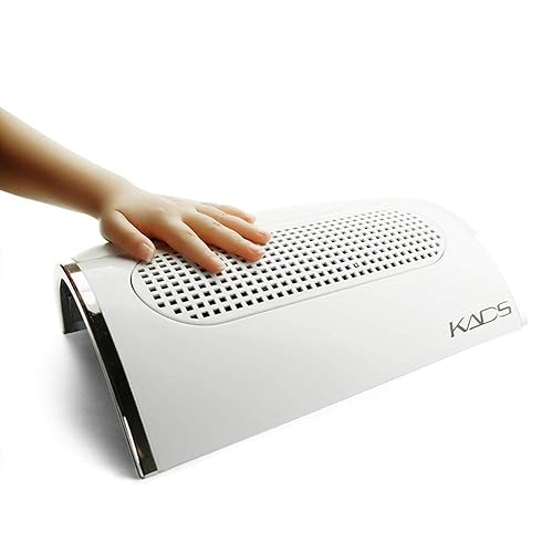 Miniatura 2 de Colector de polvo de uñas Extractor de succión potente aspirador colector de polvo + cepillo de polvo removedor de polvo de arte de uñas