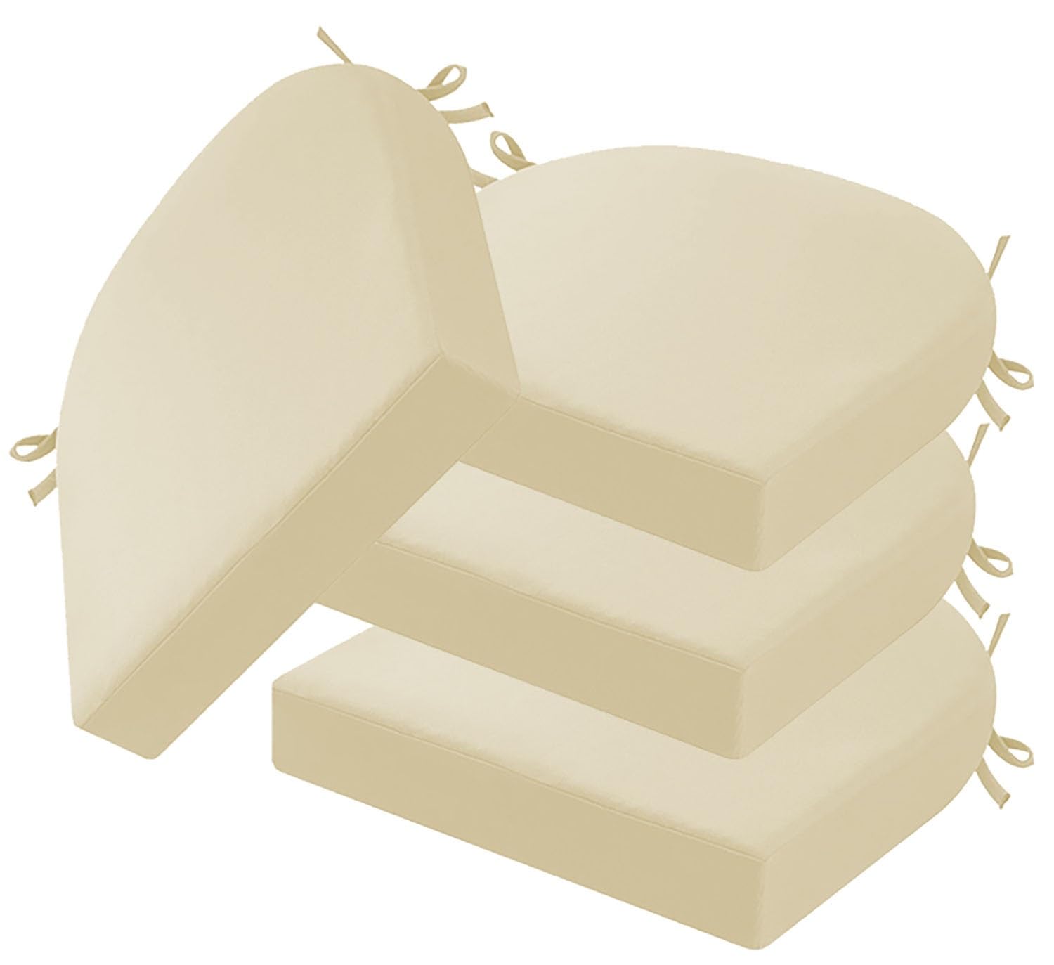 Coussin de chaise de jardin élégant assise haut de gamme pour mobilier de salon