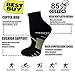 Iseasoo Copper Compression Socks for Men & Women Circulation-Ankle Plantar Fasciitis Socks Support for Athletic Running