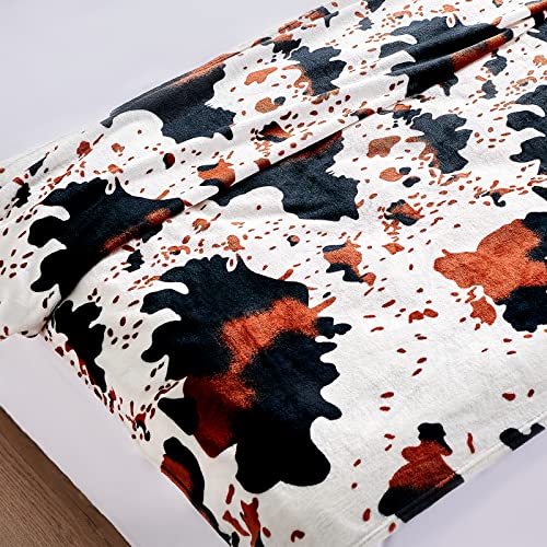 Laghcat Cow Blanket, Super Soft Flannel Cow Throw Blanket For Kids Adults, Suitable For Room Decor, Lightweight Travel Blanket, Cozy Plush Can Keep You Warm All The Time. (50"X60") #TOP5