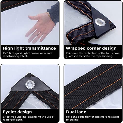 Bâche de protection imperméable 4x4m résistante aux intempéries - 4