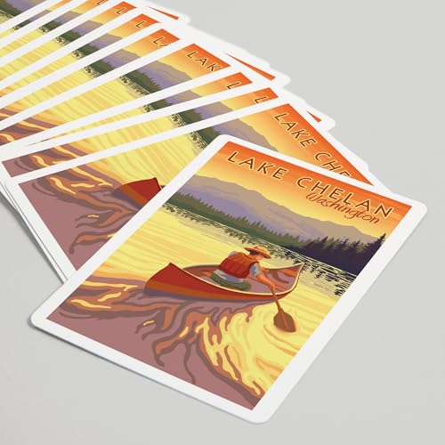 Baraja de Póker con 52 cartas Lake Chelan miniatura 5