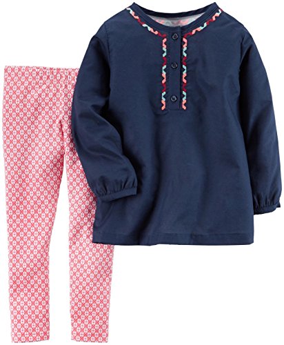 Image of Carter's Baby Girls' 2 Piece Set - Navy - 6 Months
