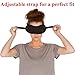 Sleep Mask: Luxury 3D Contoured, Total Blackout, Eye Mask for Deep Relaxing Sleep. Includes Earplugs and a Premium Gift/Travel Pouch. Best Blindfold for Shift Work, Migraines and Meditation.