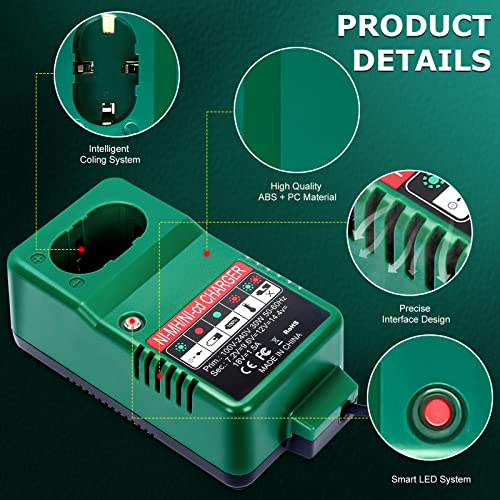 For Makita Dc1804 Dc1822 Dc1414 Battery Charger 7.2V-18V Ni-Cd&Ni-Mh Battery Charge Replacement Power Tool Battery Charger Laipuduo #TOP4