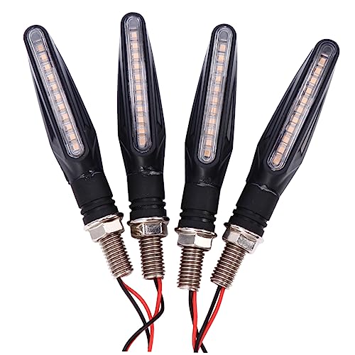 Mobestech 12 Peças Sinal De Mudança De Direção Para Motocicleta Luzes LED De Substituição Para Motoc