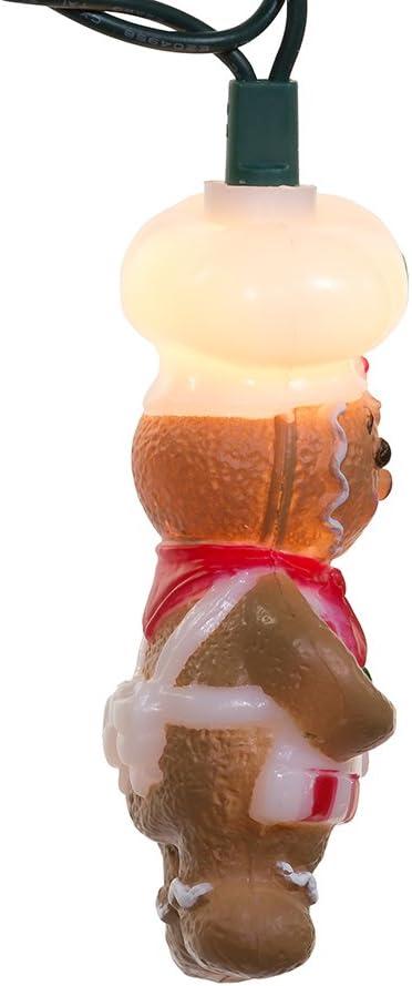 Kurt Adler UL4322 Gingerbread Light Set