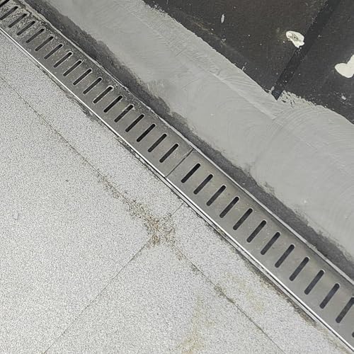 TIST Grate Drainage Cover Rainwater Ditch Drainage System, Suitable for