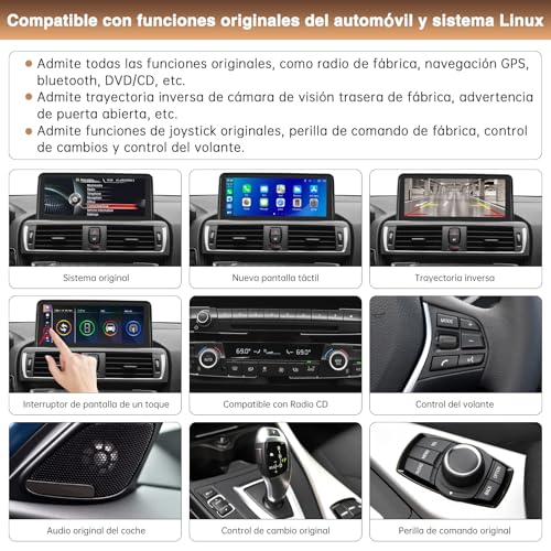 Pantalla inalámbrica 10.25 pulgadas para BMW Serie 1 y 2 miniatura 5