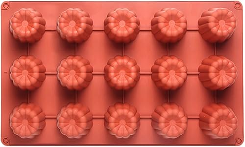 Miniatura 8 de Molde de silicona cilíndrica redonda antiadherente para hornear canelé, molde para tartas, molde de jabón, molde de silicona para magdalenas,