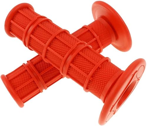 FLYPIG 78" 22mm 1" 24mm Universal Non Slip Rubber Motorcycle Hand Bar Grips End for Honda Yamaha Suzuki Kawasaki Polaris Arctic Cat Off Road Dirt