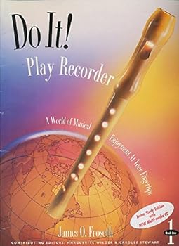 Paperback Do It! Play Recorder! with CD-Now includes a multimedia CD-Froseth, James- Book