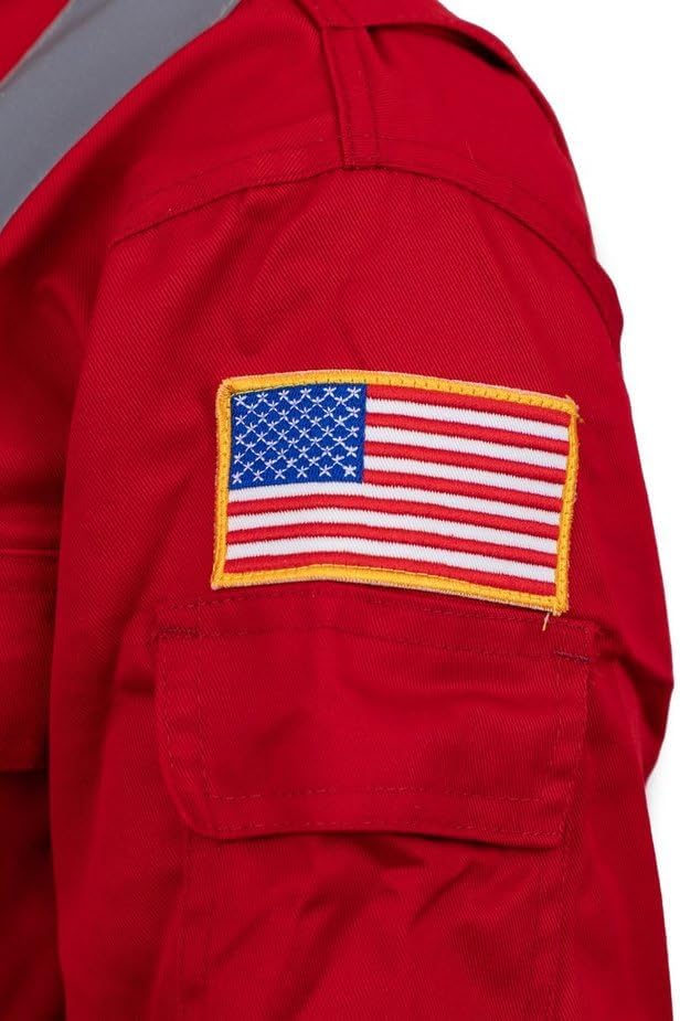 Premium High Visibility Hi Vis Coveralls with Leg Zipper - Image 4