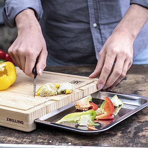Tabla de Cortar ZWILLING en Bambú con Bandeja de Acero miniatura 5