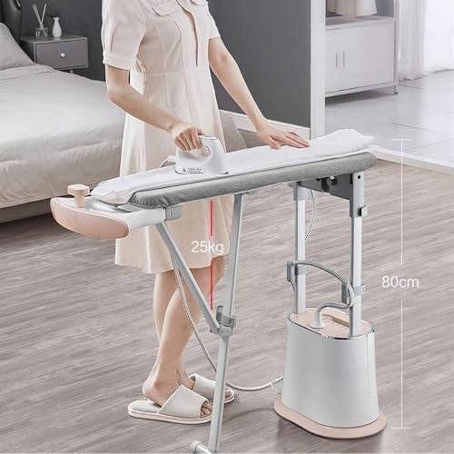 2100W Vertical Clothes Steamer, Standing Garment Steamer with Double Pole, 2L Large Water Tank, Adjustable Steam Settings, Safe & Reliable Fabric Iron