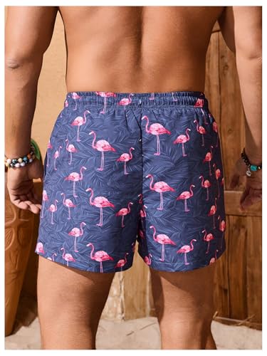 Verdusa Men's Swim Trunks with Compression Liner 7 inch Inseam Quick Dry Board Shorts with Pockets2