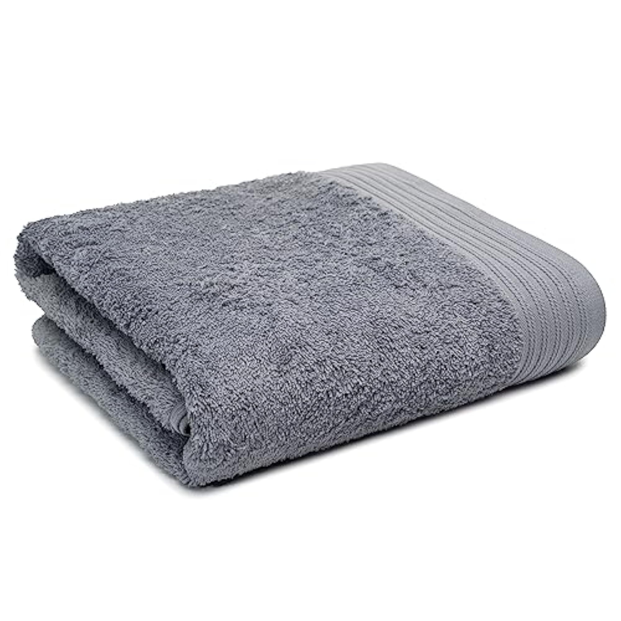 Premium 1 Piece Dark Grey Bath Towel, 100% Cotton