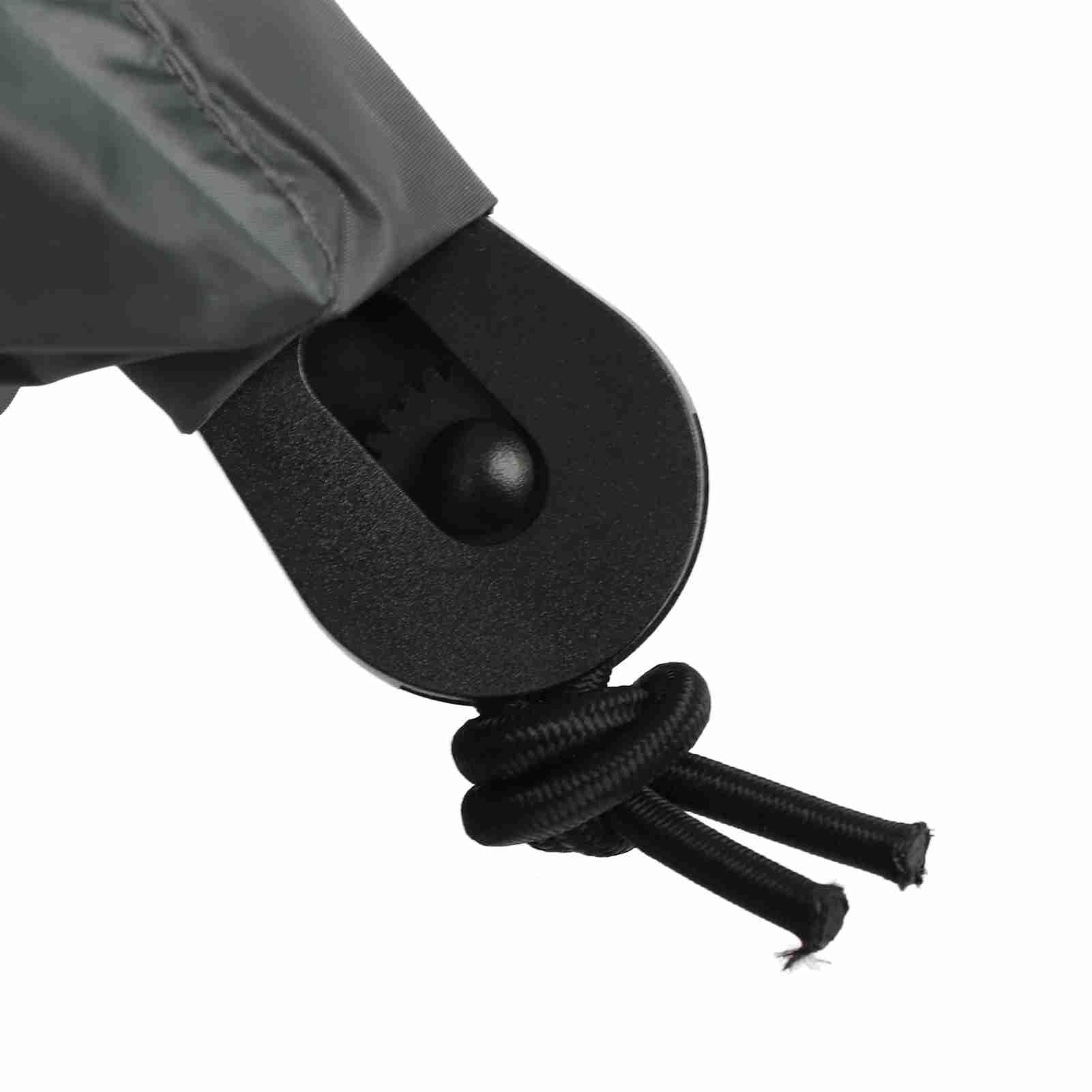 Dioche Kayak Gonna Spray Deck Kayak Nylon Nylon Regolabile Universale Kayak Spray Skirt Copertura Impermeabile Sport Acquatici Sory (Nero)