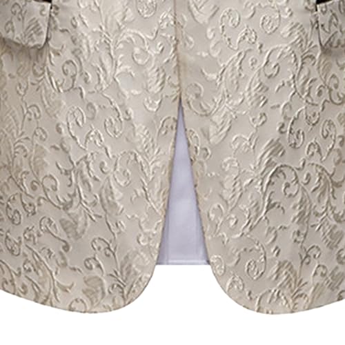 Men's Floral Tuxedo Jacket Jacquard Suit Party Prom Wedding Stylish Tuxedo Suits Men's Floral Suits Slim Fit2