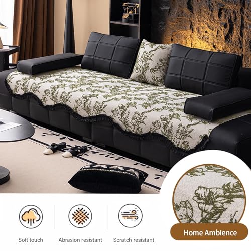 Housse de canapé en chenille de qualité supérieure en tissu super doux - 3