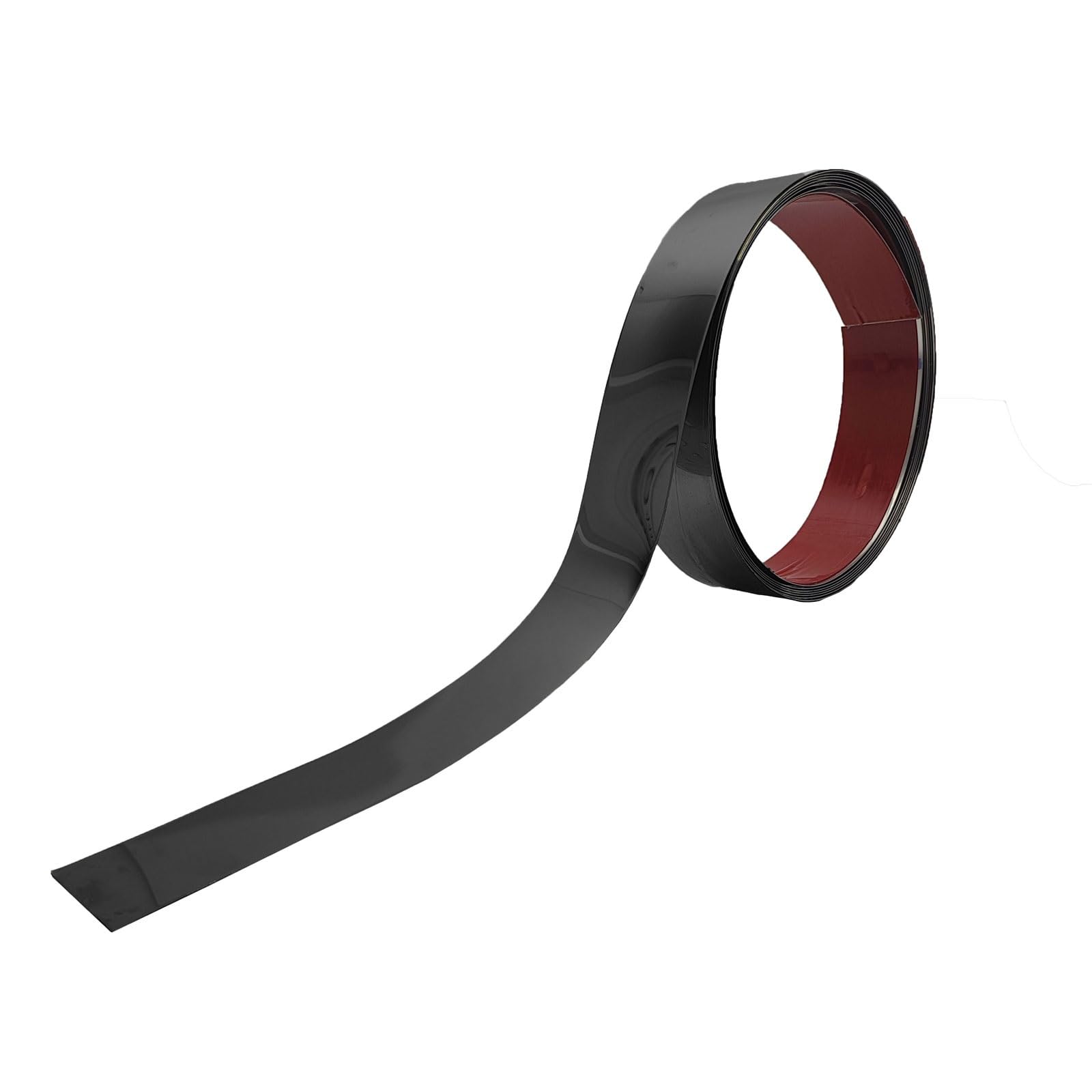 Moulure murale autocollante noire effet miroir flexible pour cadre et deco
