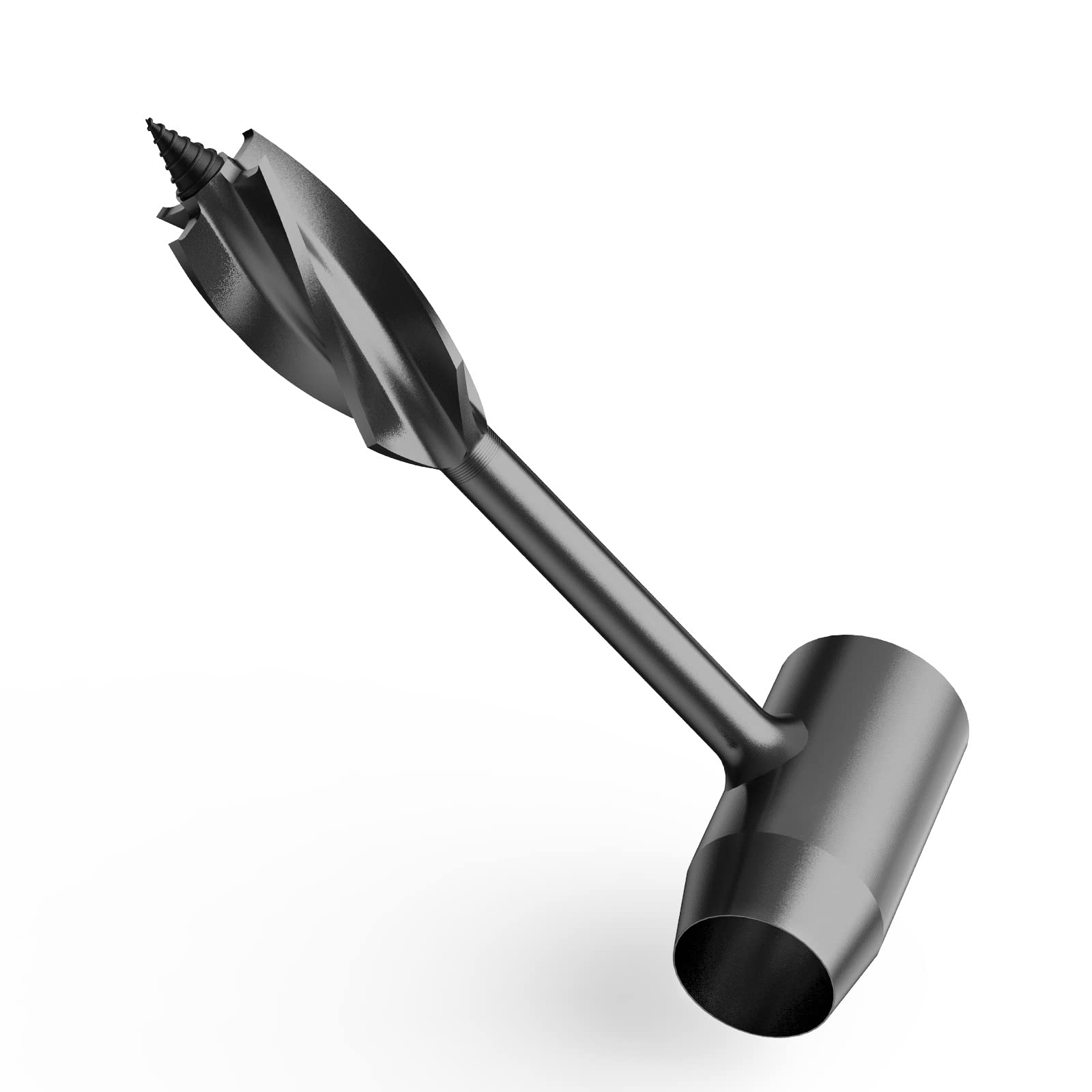 Bushcraft Auger Scotch Eye Wood Auger Drill Bit Set Survival Tool Settlers Hand Auger Wrench Manual Auger Post Hole Digger for Bushcraft Backpack Camping Gear Pack Outdoor