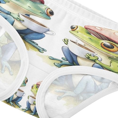 Cute Mushroom Frog Toddler Girls's Underwear 2T 202b90154