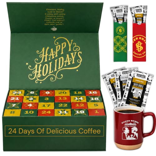 Silver Bridge Coffee Advent Calendar 2026, 24 Full-Pot